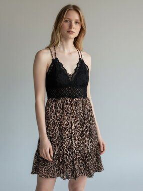 Women's animal print dress SZ S